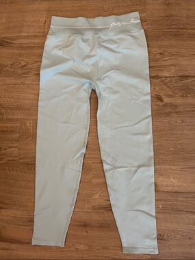 PINK Victoria's Secret Light Blue/Seafoam Leggings